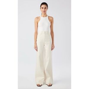 NEW Triarchy Ms. Onassis V-High Rise Wide Leg Jeans